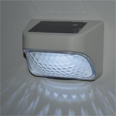 एबीएस सौर ऊर्जा संचालित उद्यान रोशनी एलईडी 150mA 6 पीसी आउटडोर बाड़ यार्ड के लिए