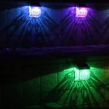 एबीएस पीसी मोनोक्रिस्टलीय सिलिकॉन सौर पैनल के साथ सौर सजावट रोशनी ऊर्जा की बचत