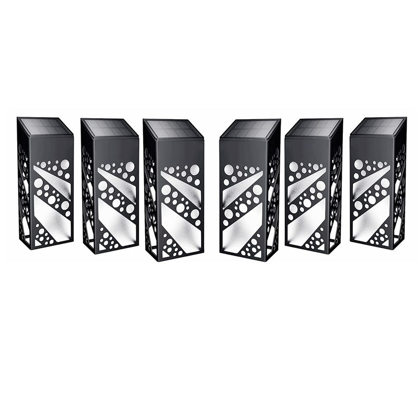 IP65 वाटरप्रूफ सोलर पावरड वॉल लाइट्स फॉर लैंडस्केप डिजाइन गार्डन बाड़ और अधिक