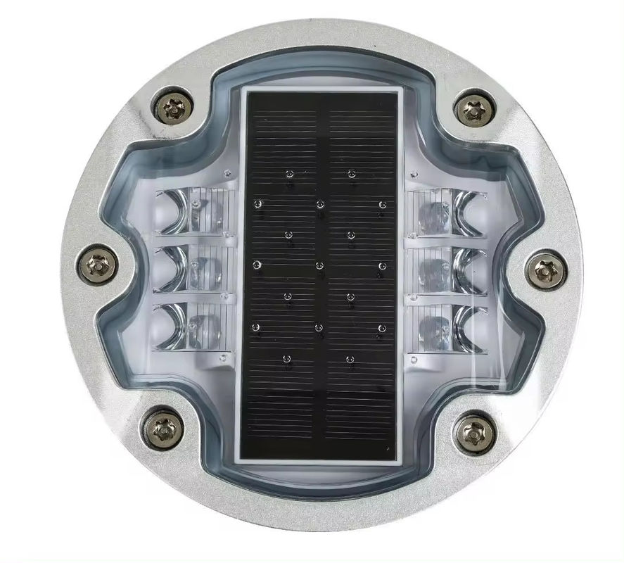 सौर रोड स्टड वाटरप्रूफ IP68 लाइटवेट 1.15KG -40\\U2103~ 85\\U2103 कार्य तापमान