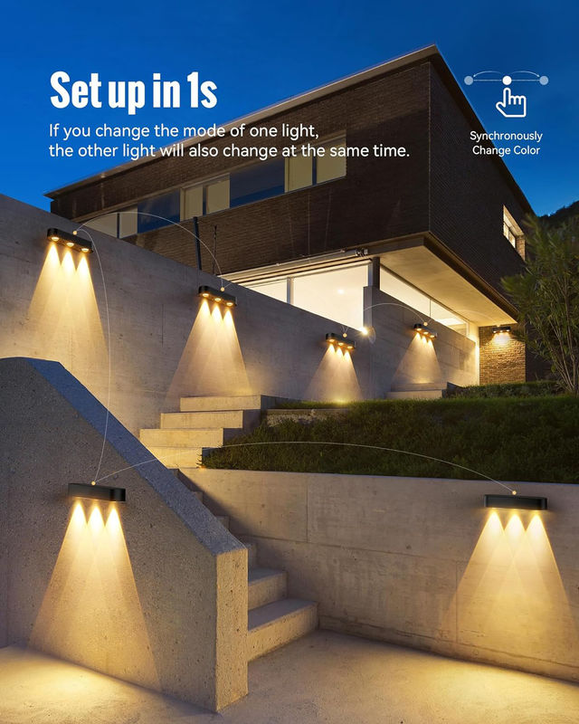 सौर पैनल मोनोक्रिस्टलीय सिलिकॉन 5V / 220MA बाहरी सजावटी सौर रोशनी काले रंग में