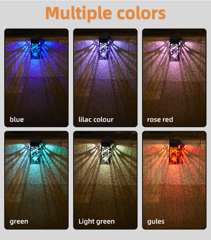 आईपी 68 जलरोधक सौर एलईडी डेक लाइट्स आउटडोर सजावटी सौर स्टेप डॉक लैंप