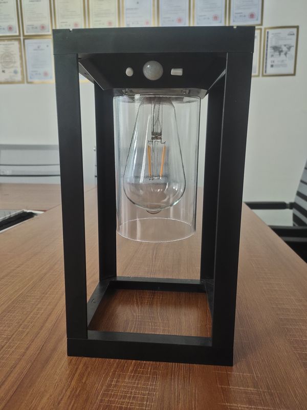 आउटडोर सौर एलईडी दीवार प्रकाश IP65 जलरोधक सौर उद्यान प्रकाश बाड़ घास पथ के लिए