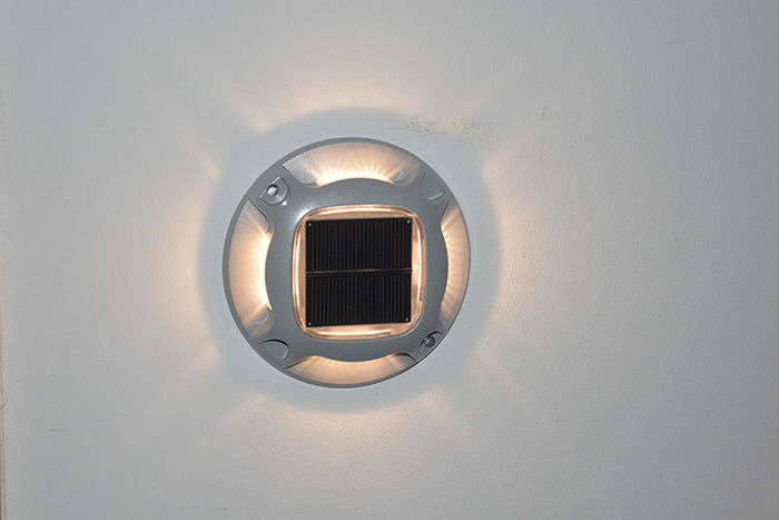 आउटडोर एलईडी सोलर ड्राइववे डॉक लाइट्स चेतावनी स्टेप लाइट्स फुटपाथ के लिए गार्डन पथवे यार्ड