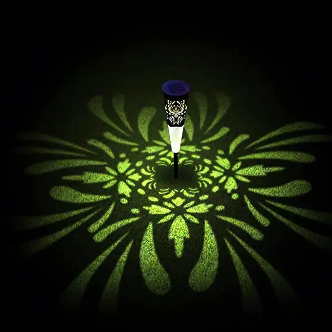 1 पीसी एलईडी ऑटो ऑन/ऑफ फीचर के साथ सौर ऊर्जा से चलने वाला प्रकाश 8-10 घंटे कार्य समय और 2 मोती Qty