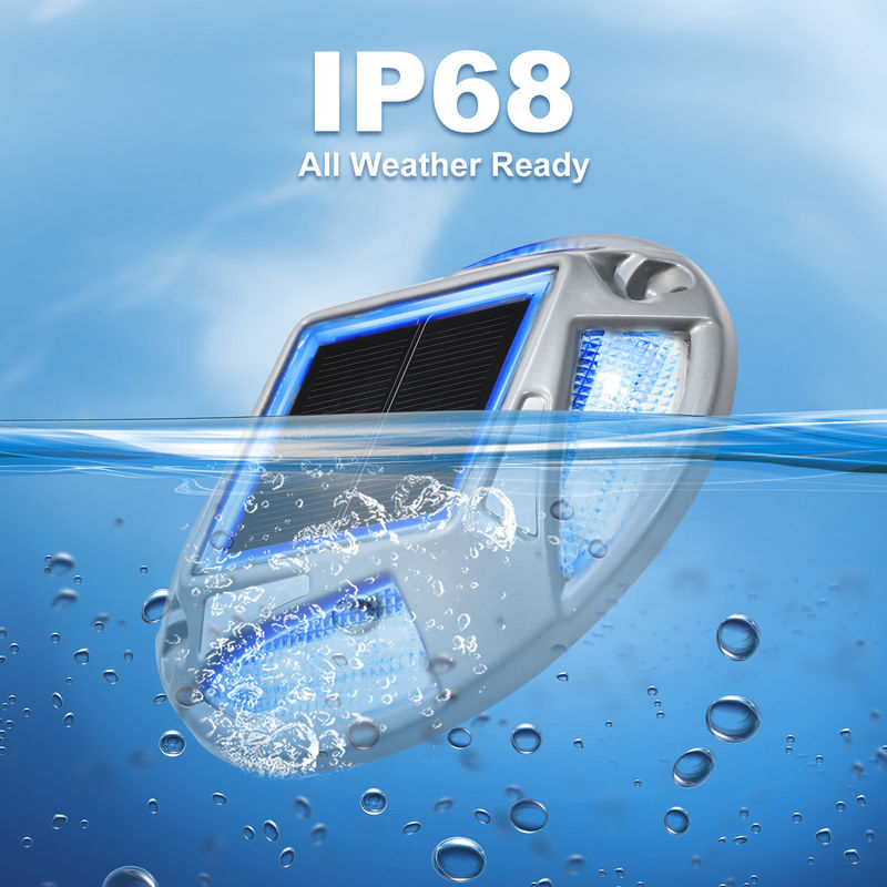 चमकदार सौर एलईडी डॉक लाइट के साथ पेंच स्थापना एल्यूमीनियम पीसी 20 लुमेन