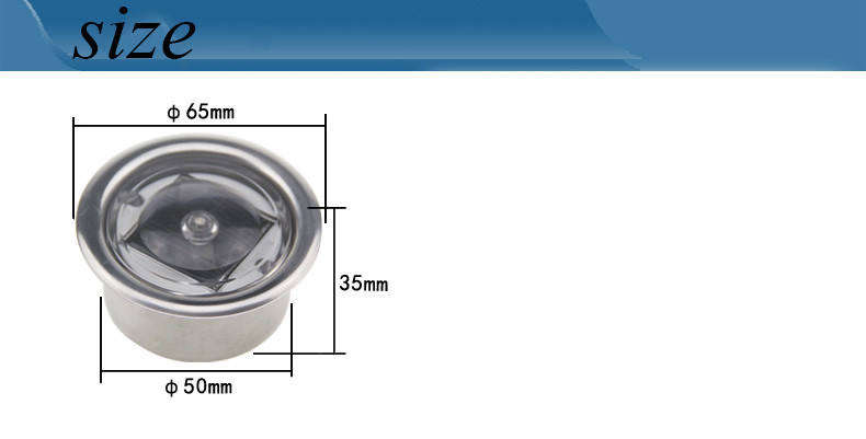 बाह्य सौर डेक लाइट 2V वोल्टेज 65*35 MM उद्यान प्रकाश व्यवस्था के लिए