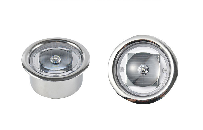 बाह्य सौर डेक लाइट 2V वोल्टेज 65*35 MM उद्यान प्रकाश व्यवस्था के लिए