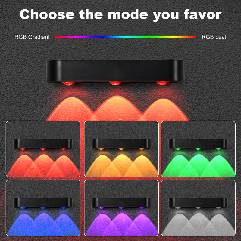 औद्योगिक सेटिंग्स में प्रभावी जलरोधी सुरक्षा के लिए आईपी 65 एबीएस बॉडी आउटडोर सोलर वॉल लाइट