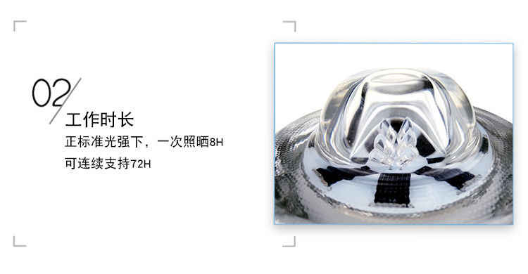 360 डिग्री टेम्पर्ड ग्लास रोड स्टड सौर ऊर्जा संचालित एलईडी रोड स्टड रोडवे चेतावनी फुटपाथ रोड स्टड