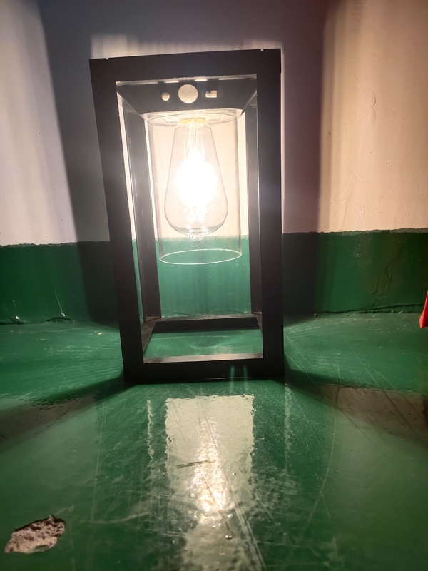 मोशन सेंसर सौर पोर्च लाइट आउटडोर प्रकाश व्यवस्था IP65 Sconce दीवार लालटेन दीपक के लिए आँगन सामने के दरवाजे सजावटी