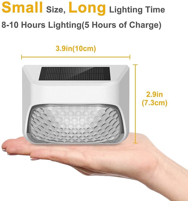 7-रंग सौर ऊर्जा संचालित उद्यान रोशनी 4-6 घंटे मोनोक्रिस्टलीय सिलिकॉन के साथ चार्ज समय