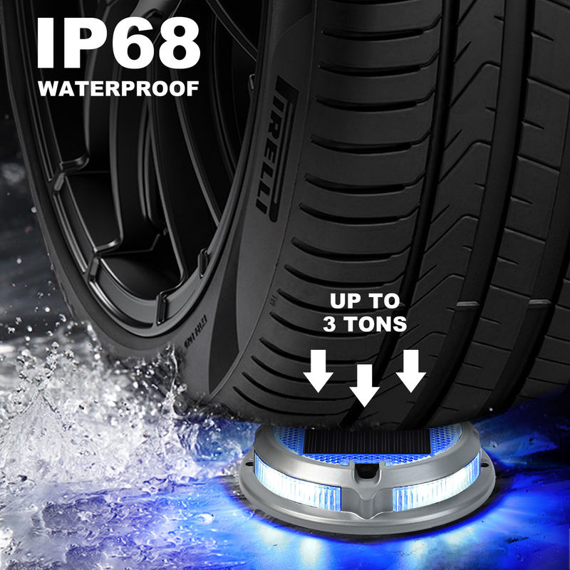 1200mAh बैटरी आरजीबी सौर डेक लाइट लंबे समय तक चलने वाली बाहरी रोशनी के लिए 110 * 22 मिमी