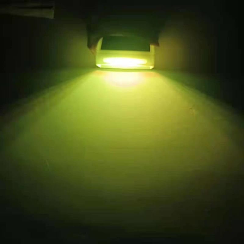 मोनोक्रिस्टलाइन 3.7 वी सौर बाड़ सजावट के लिए रंगीन रोशनी नमीरोधी एलईडी: