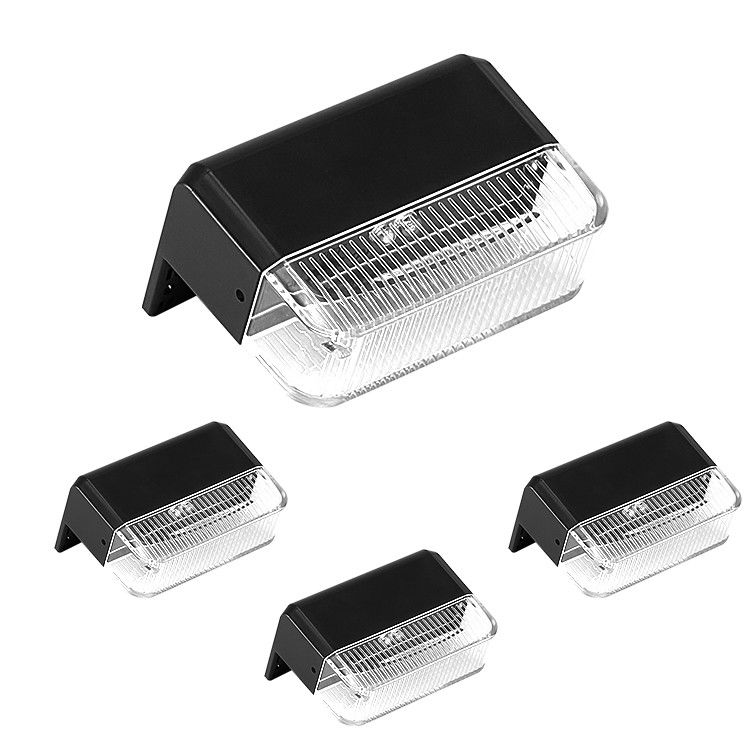 IP65 वाटरप्रूफ सोलर लैंडस्केप फेंस एलईडी लाइट्स लगातार ब्राइट कलर चार्जिंग