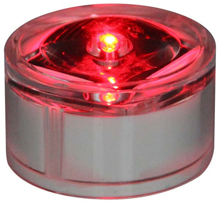 पीसी प्लास्टिक 1.2V सौर ऊर्जा संचालित एलईडी गार्डन लाइट्स 40MA पनरोक आउटडोर सजावट के लिए