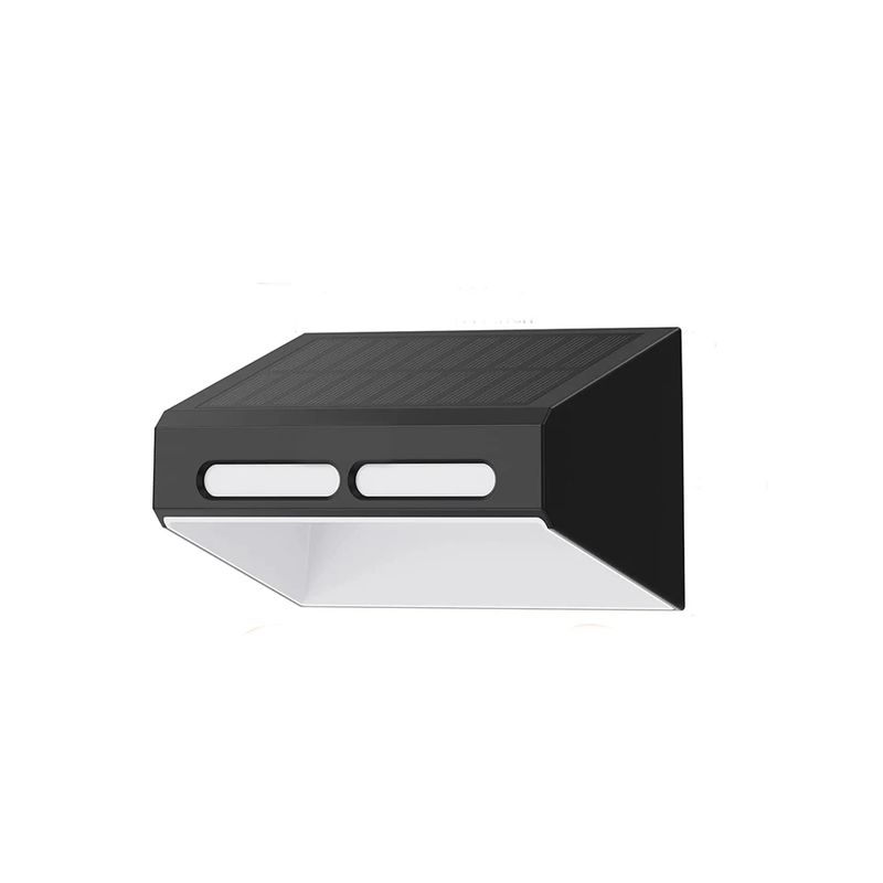 आउटडोर एलईडी सौर सीढ़ी बाड़ रेलिंग पथ प्रकाश के लिए कदम डेक पथ यार्ड सीढ़ी बाड़