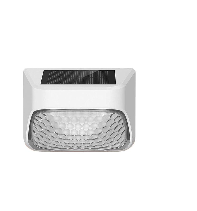 आउटडोर एलईडी सौर दीवार प्रकाश पानी प्रतिरोधी सौर उद्यान प्रकाश आंगन सीढ़ी पोर्च के लिए