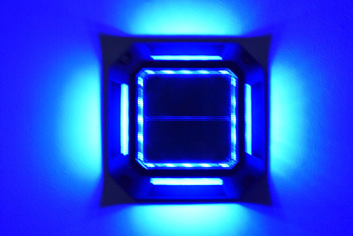 IP67 जलरोधक सुरक्षा सौर डेक लाइट आउटडोर स्टेप सीढ़ी उद्यान ग्राउंड पथवे डॉक लाइट