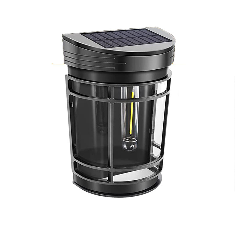 आउटडोर एलईडी सौर बाड़ प्रकाश सजावटी सौर उद्यान रोशनी आँगन गेट यार्ड के लिए