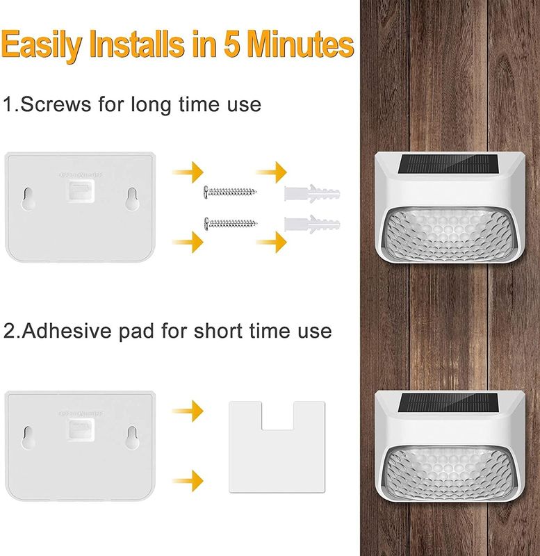 सौर ऊर्जा संचालित IP65 आउटडोर ऊर्जा दक्षता के लिए जलरोधक मोनोक्रिस्टलीय एलईडी उद्यान रोशनी