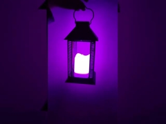 नई डिजाइन आरजीबी सौर लालटेन