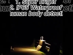 सौर ऊर्जा संचालित एलईडी गति संवेदक रोशनी