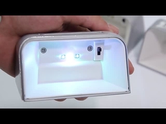 एल्यूमीनियम सौर एलईडी बाड़ दीपक